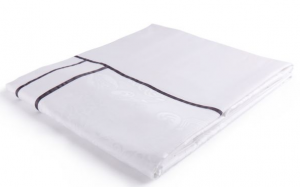 貢緞被套、三排織帶(橫一豎二)①