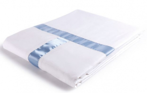 貢緞被套、雙排布帶(橫一豎一)